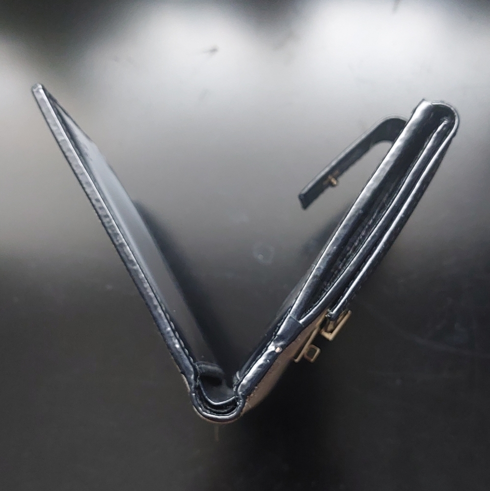 Authentic Gucci bifold wallet canvas and leather - Picture 6 of 12